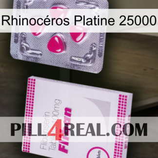 Rhinocéros Platine 25000 32